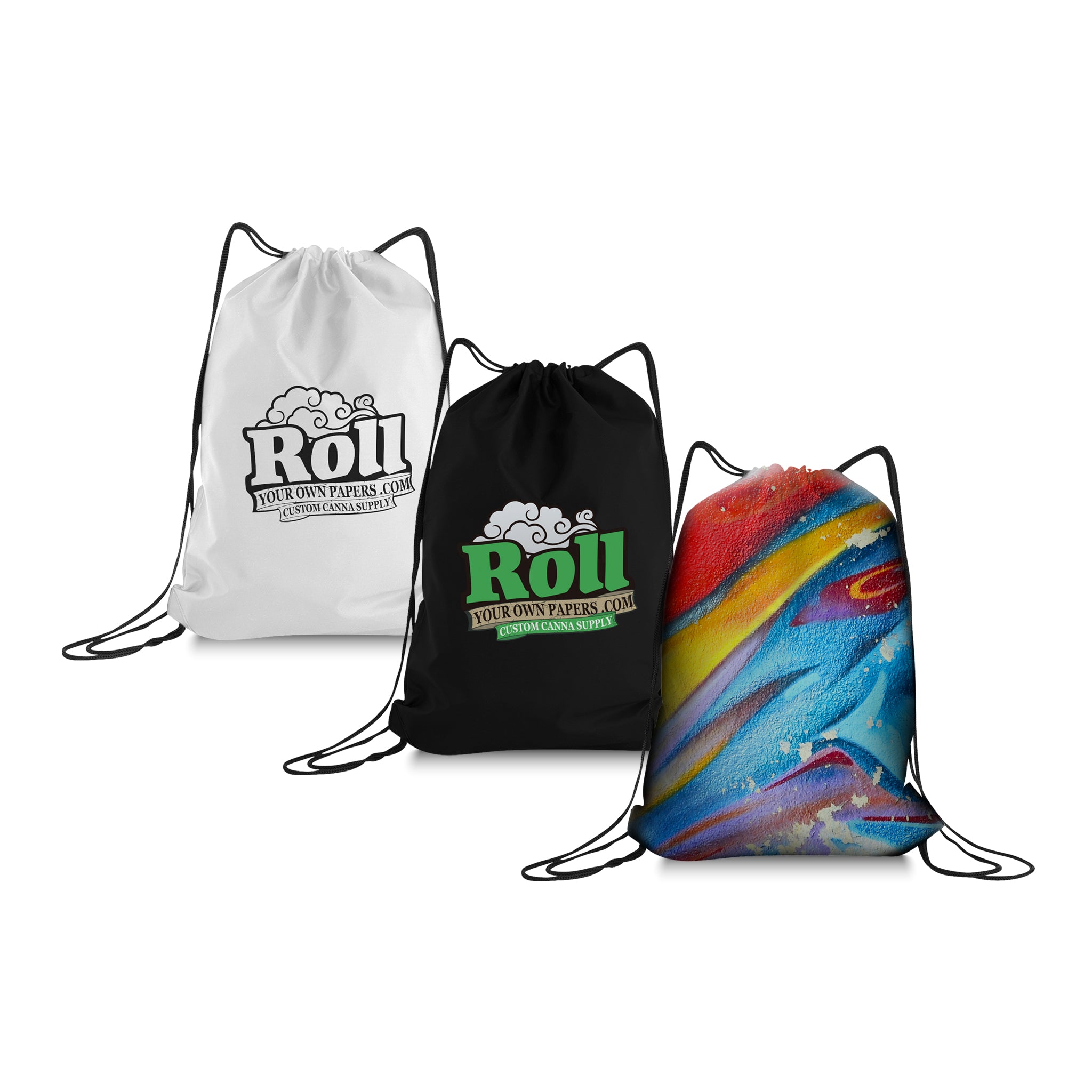 Canvas Drawstring Pouch Personalized Bags