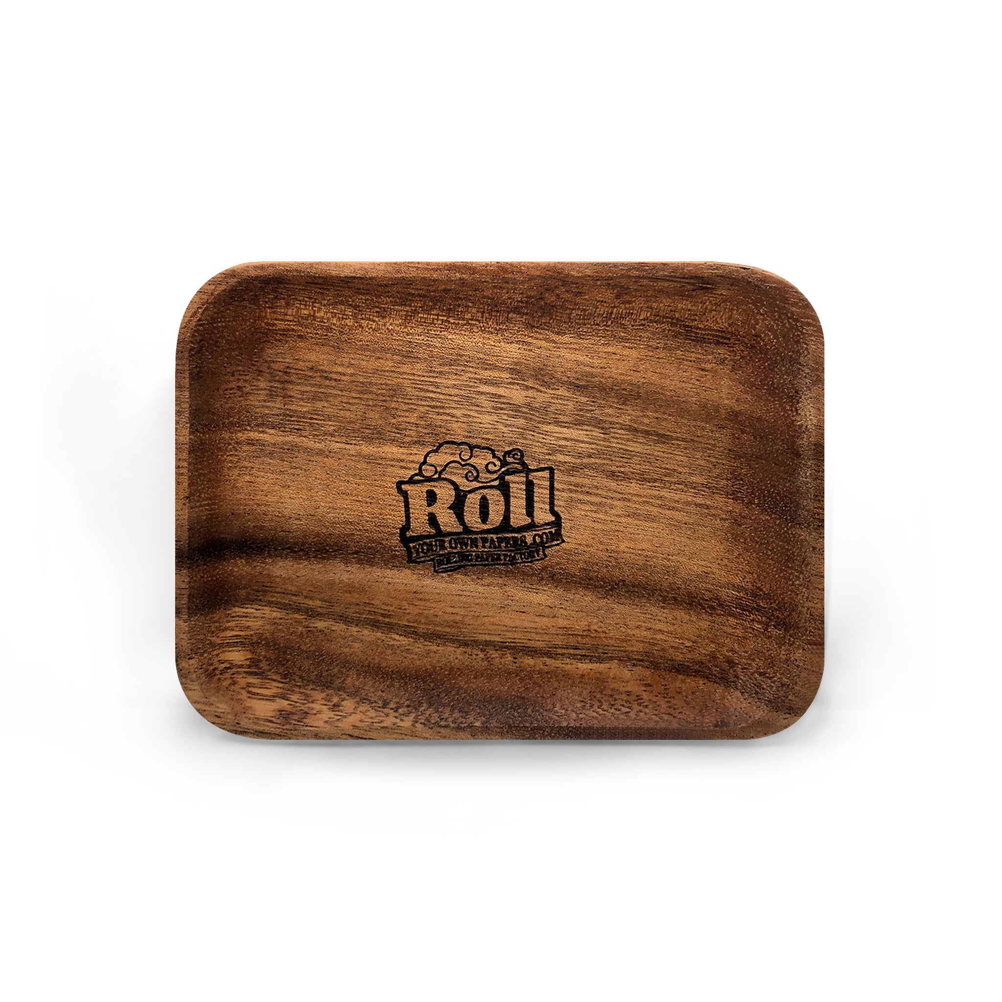 RAW Brand Small Wood Pre-Roll Rolling Tray