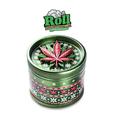 Custom Chrismas Grinder , 6 Must-Have Smoking Accessories for Stocking Fillers