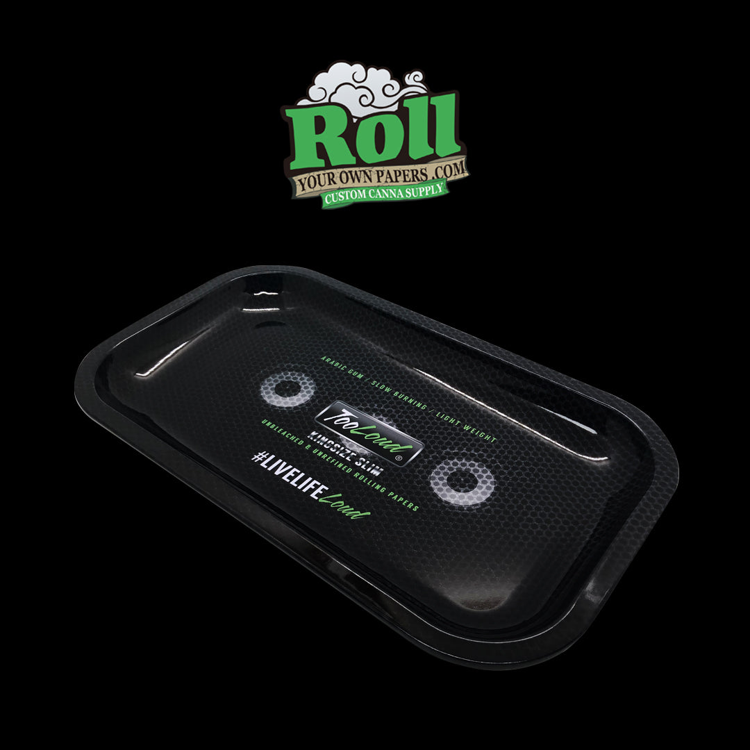 dispensary promo rolling tray