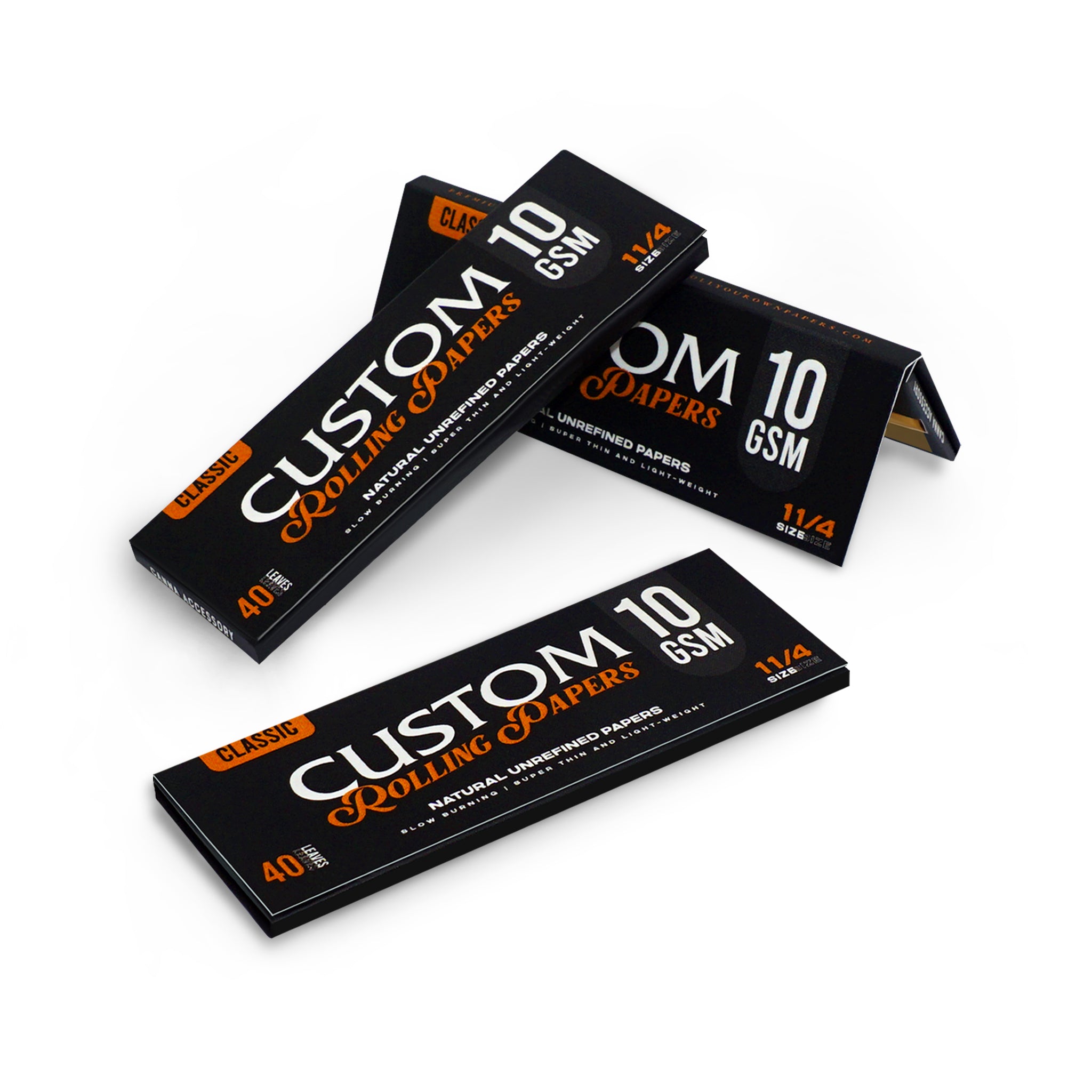 Custom CLEAR Cellulose ROLLING PAPERS  Rolling Paper Manufacturing – ROLL  YOUR OWN PAPERS.COM