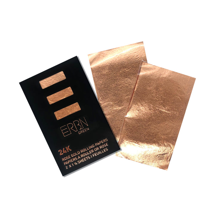 24K Gold Rolling Paper 2PK