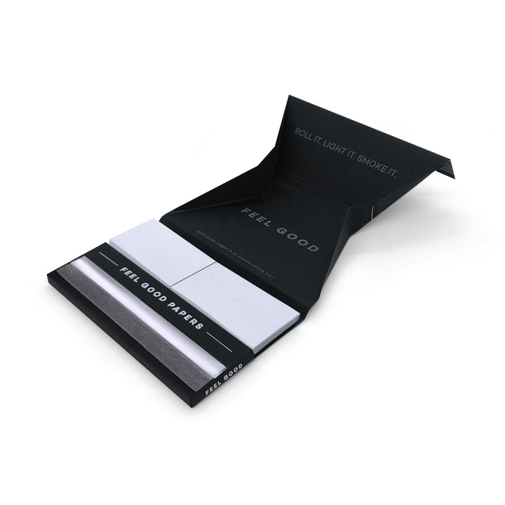 Custom Printed Booklets With Crutches in Long Magnet Enclosure & Rolling Tray