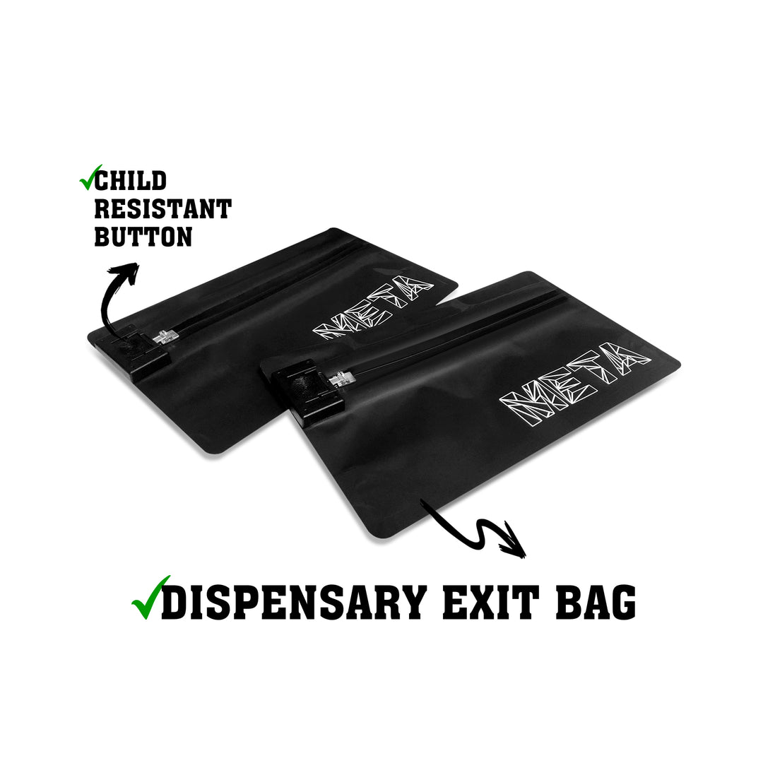 Custom Exit Bag with Male and Female Lock