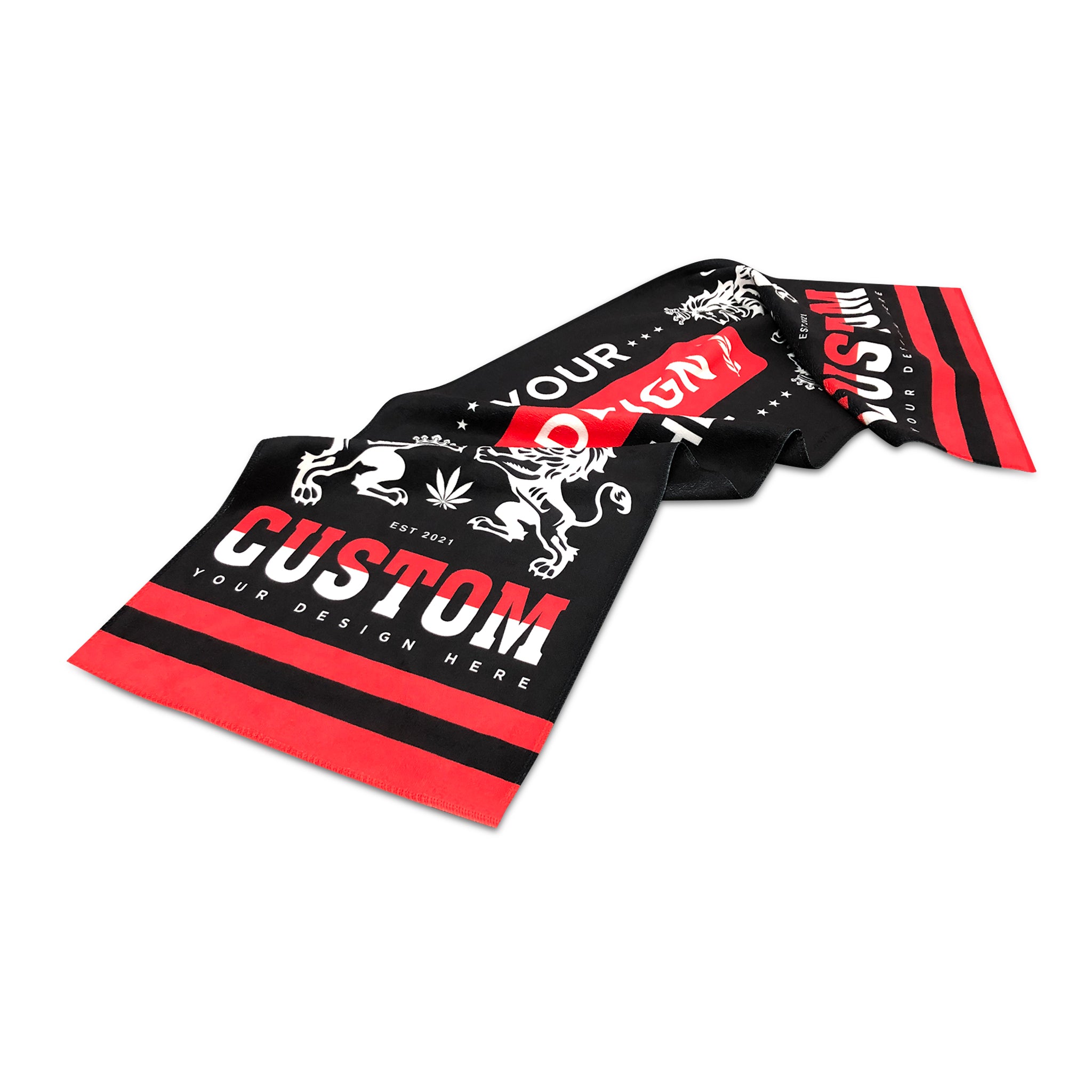 Custom Full Color Gym Towel