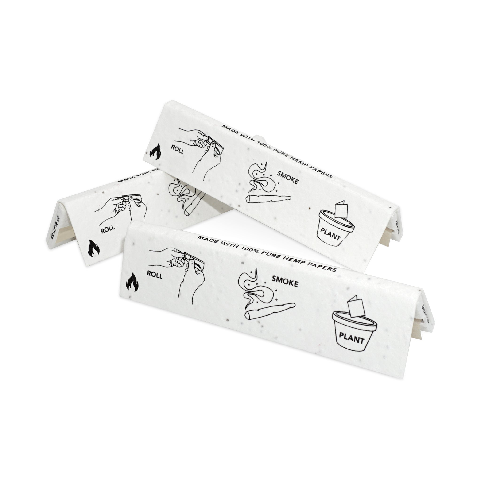 Custom Plantable Seed Rolling Paper Booklet