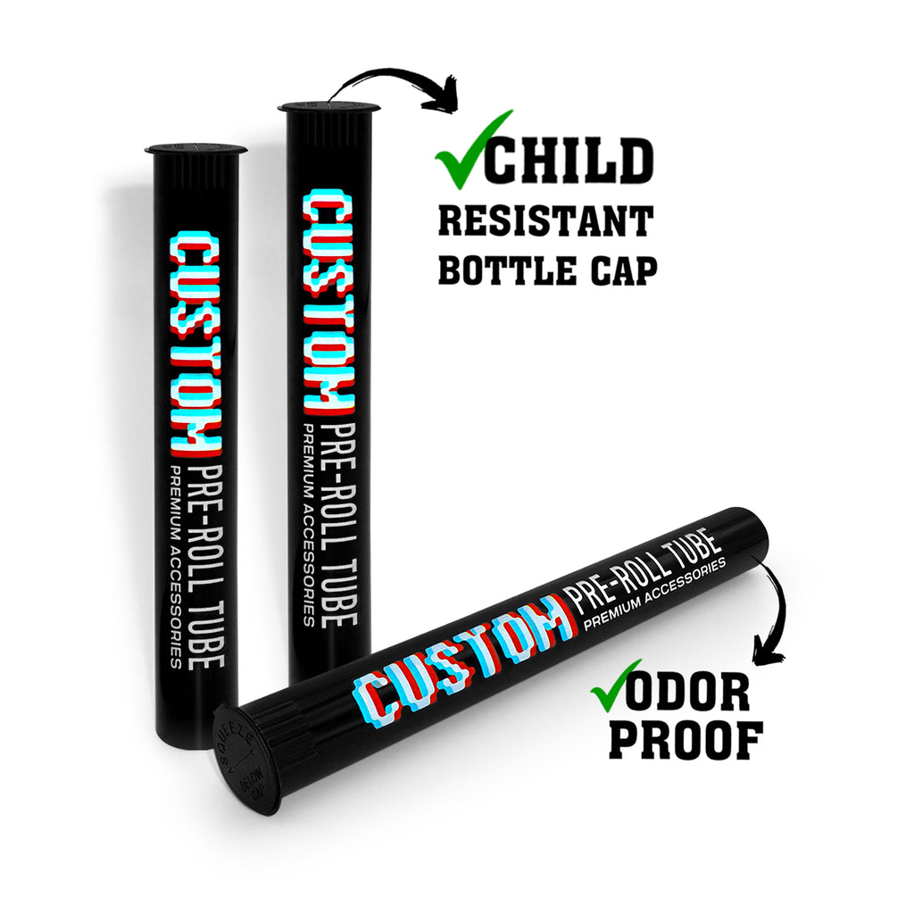 Custom Plastic Pre Rolled Tubes  Cannabis Packaging Solutions
