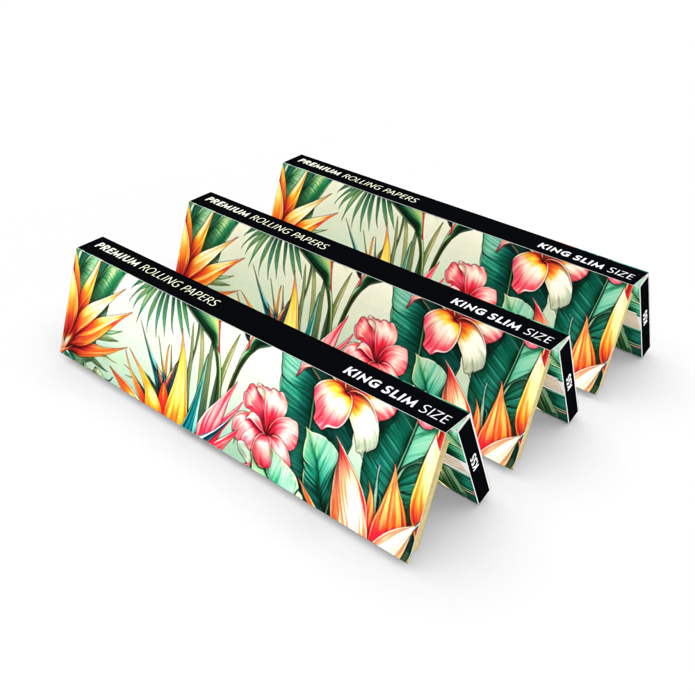 ROLLING PAPERS CRUTCHES - FLAMINGO HELICONIA