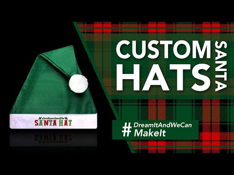 Custom Santa Hats!