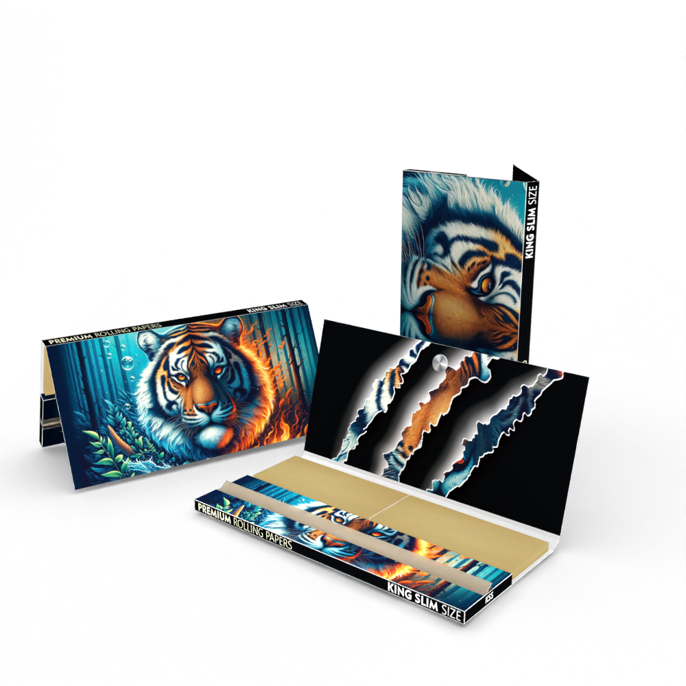 ROLLING PAPERS CRUTCHES MAGNETS - TIGER