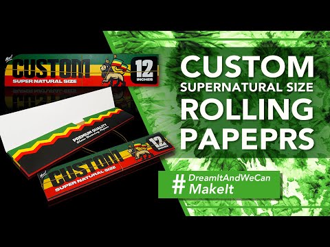 Custom Supernatural Size Rolling Papers