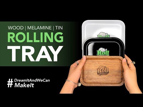 Custom Melamine Rolling Tray