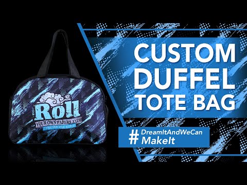 Custom Duffel Tote Bag