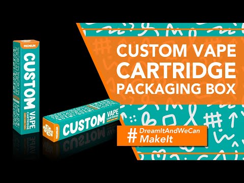 Custom Vape Cartridge Packaging Box